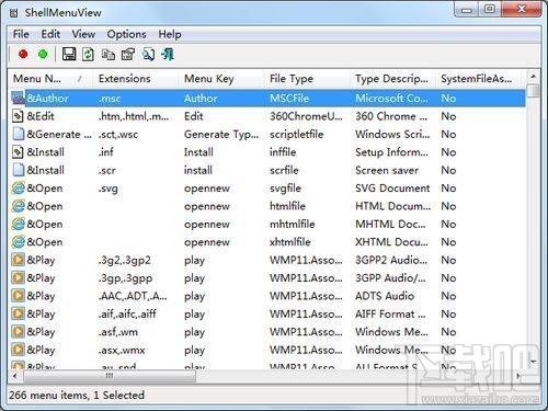 ShellMenuView,ShellMenuView下载,系统菜单管理工具