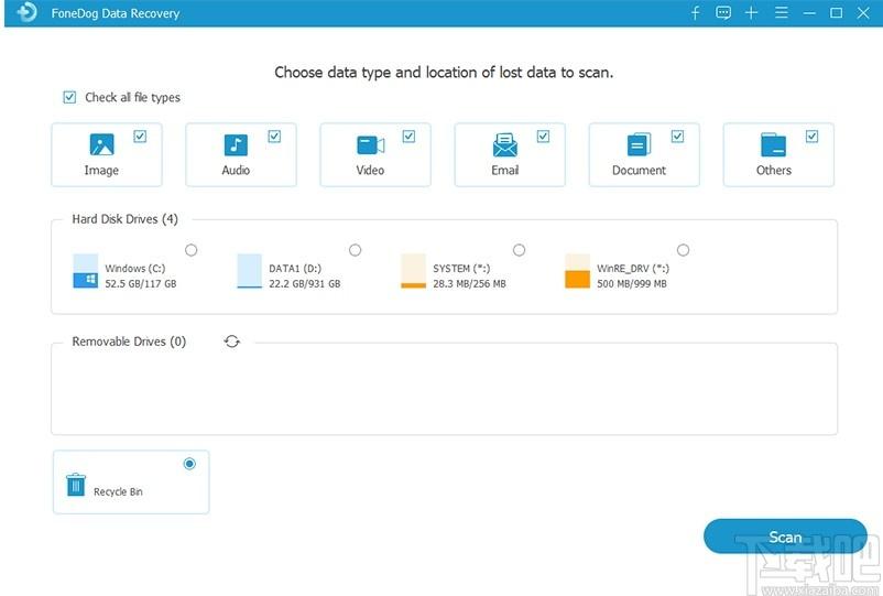 FoneDog Data Recovery下载,数据恢复软件,数据恢复
